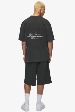 Pegador Tees|Banberry Oversized Tee Vintage black