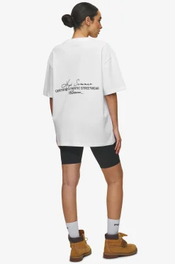 Pegador Tees|Banberry Oversized Tee White