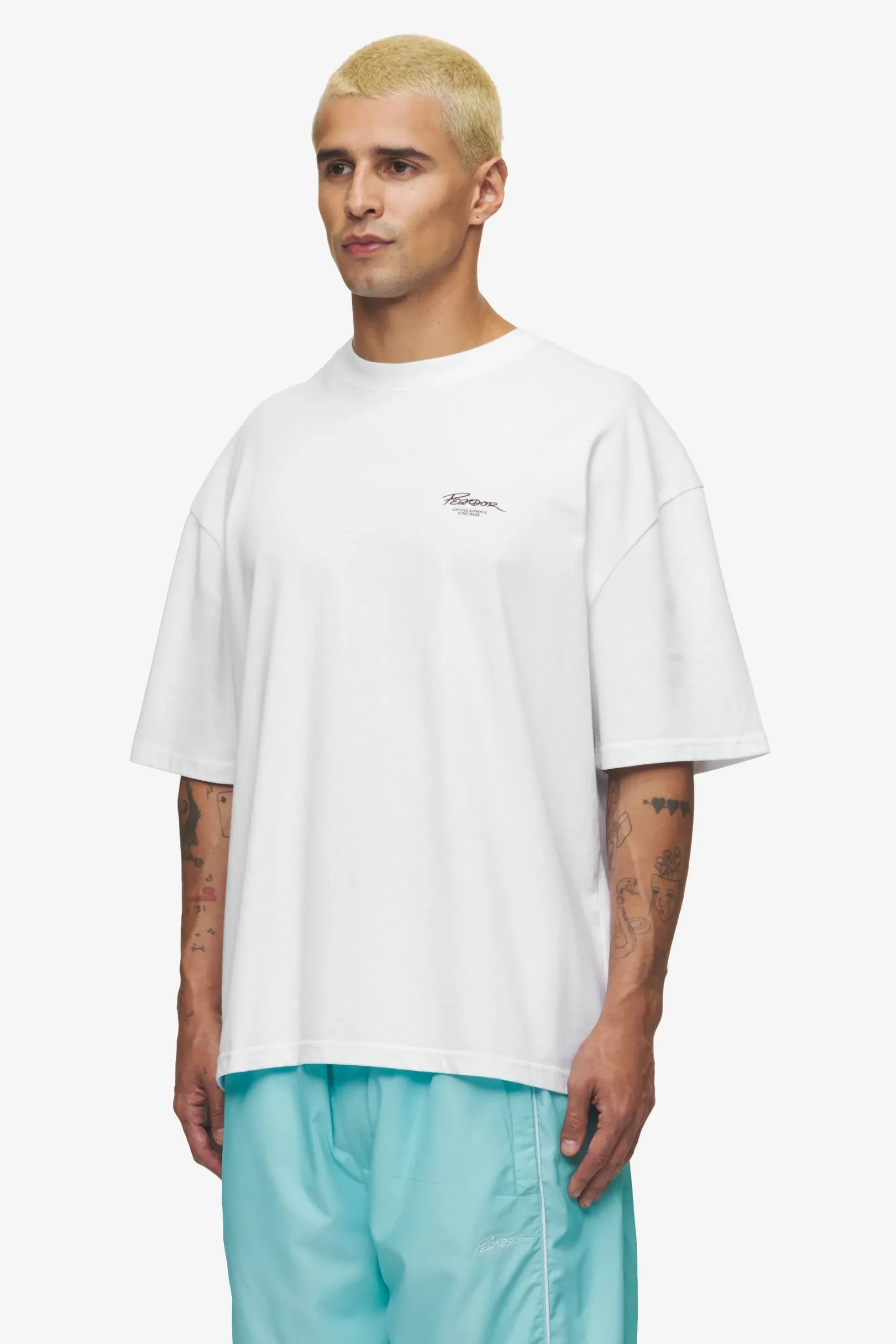 Pegador Tees|Banberry Oversized Tee White