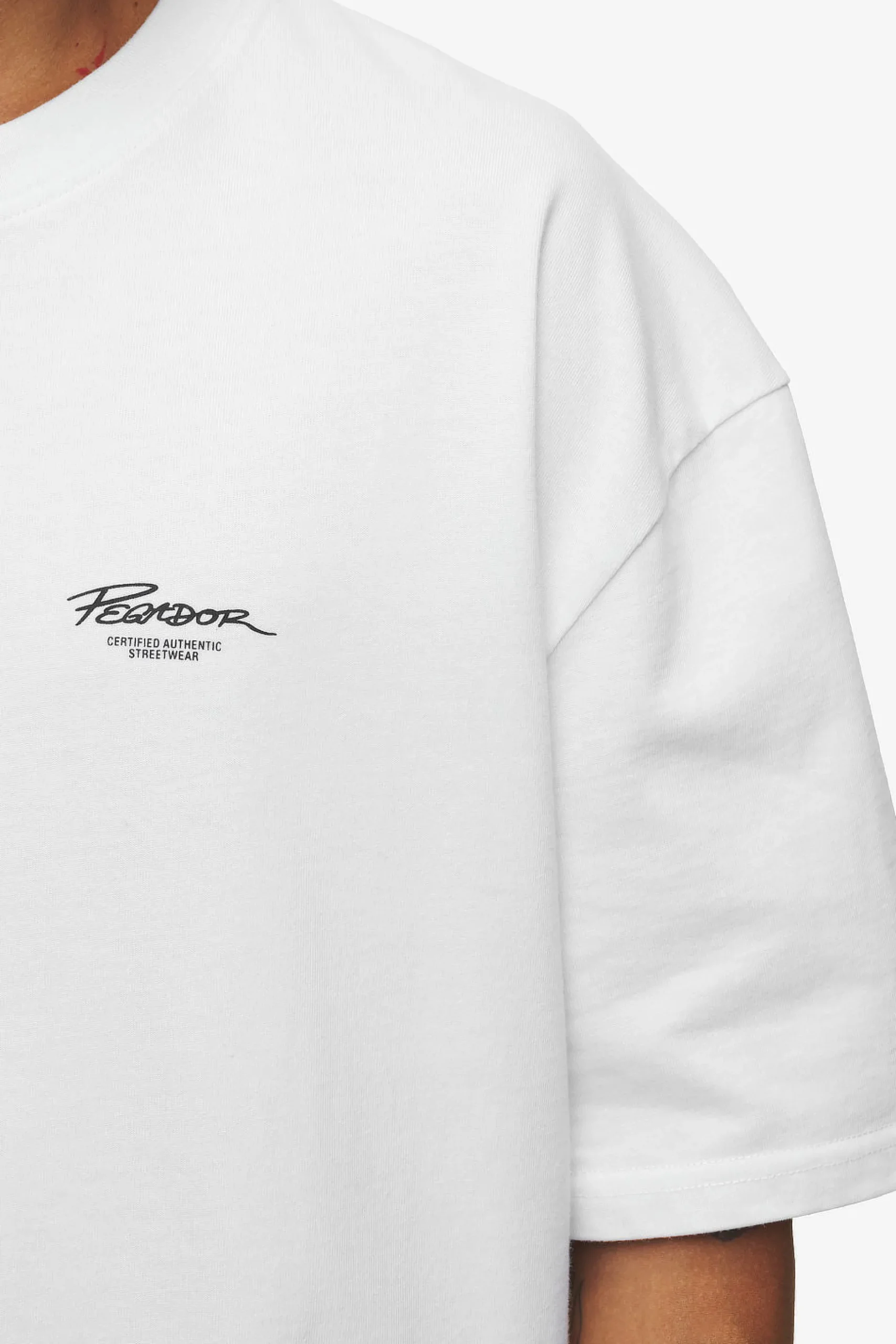 Pegador Tees|Banberry Oversized Tee White