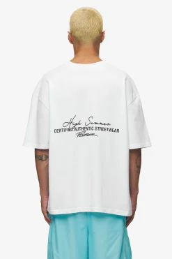 Pegador Tees|Banberry Oversized Tee White