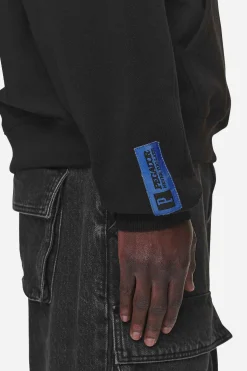 Pegador Hoodies|Bandon Boxy Hoodie Washed Black