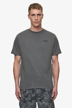 Pegador Tees|Bane Slim Tee Washed Anthracite