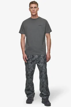Pegador Tees|Bane Slim Tee Washed Anthracite