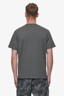 Pegador Tees|Bane Slim Tee Washed Anthracite