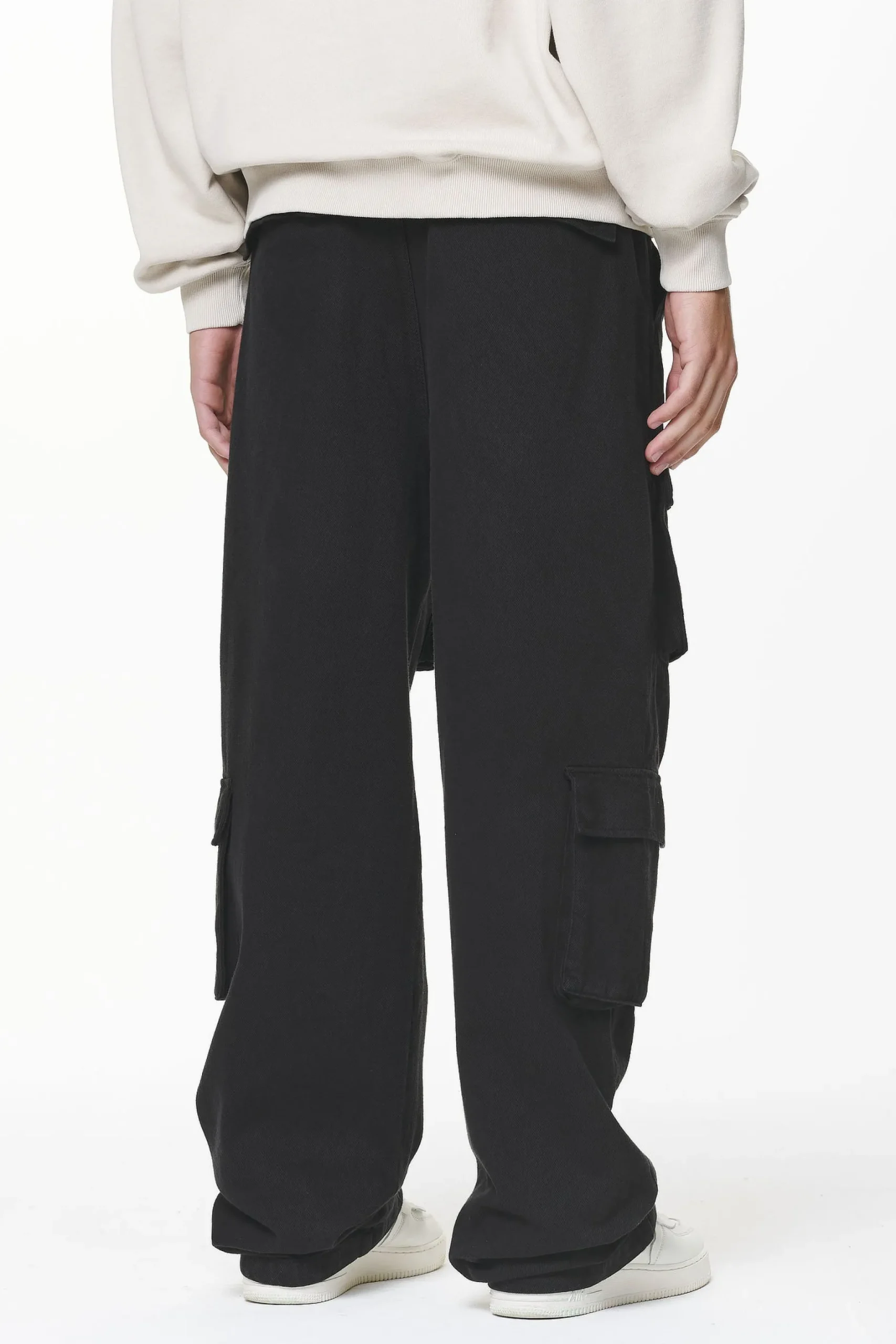 Pegador Cargos|Bantam Wide Cargo Pants Black