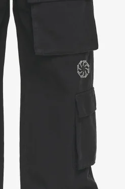 Pegador Cargos|Bantam Wide Cargo Pants Black