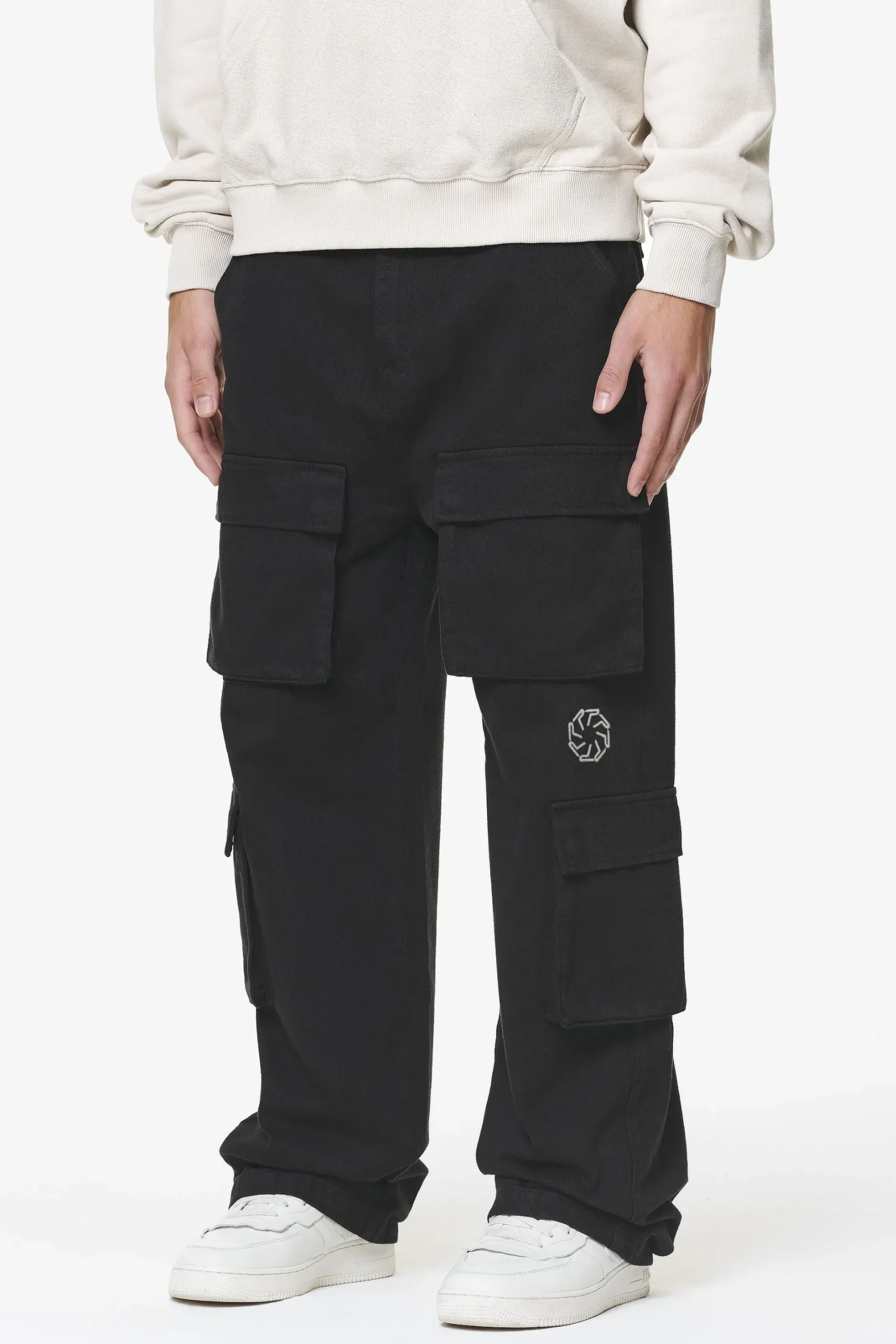 Pegador Cargos|Bantam Wide Cargo Pants Black