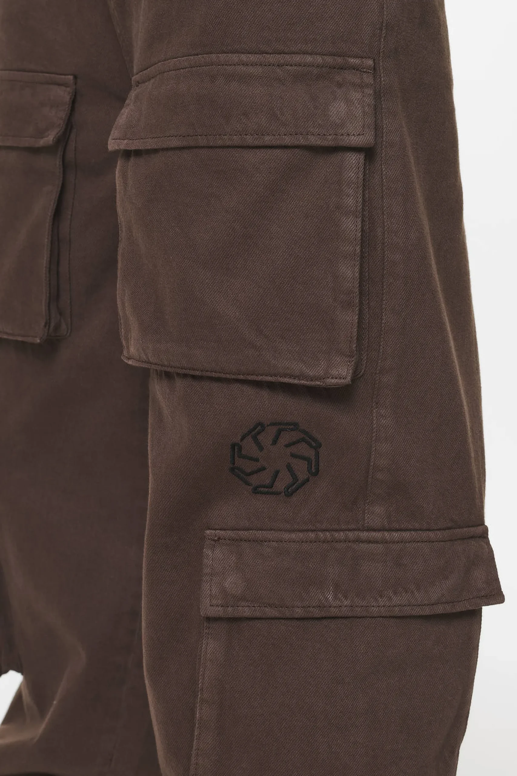 Pegador Cargos|Bantam Wide Cargo Pants Oak Brown