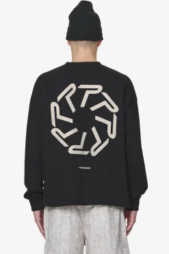 Pegador Longsleeves|Barone Oversized Longsleeve Black