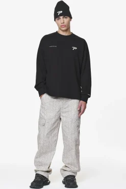 Pegador Longsleeves|Barone Oversized Longsleeve Black