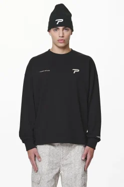 Pegador Longsleeves|Barone Oversized Longsleeve Black