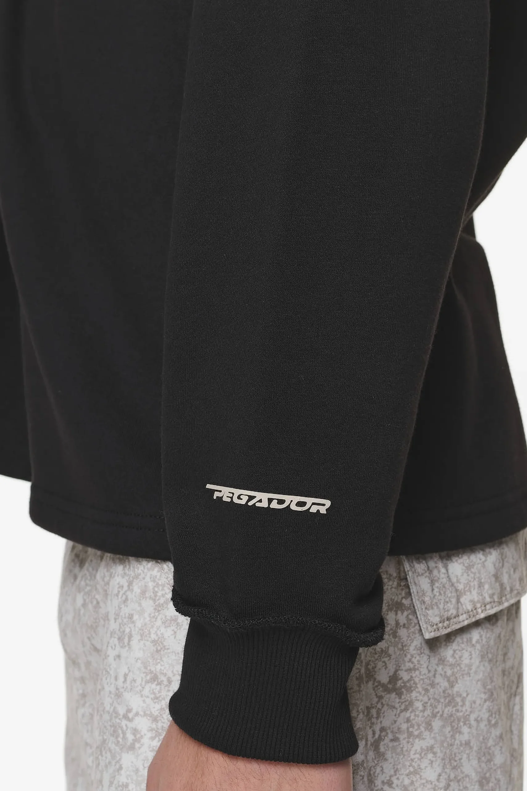 Pegador Longsleeves|Barone Oversized Longsleeve Black