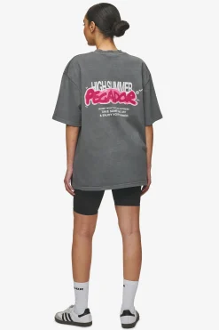 Pegador Tees|Barret Oversized Tee Vintage grey