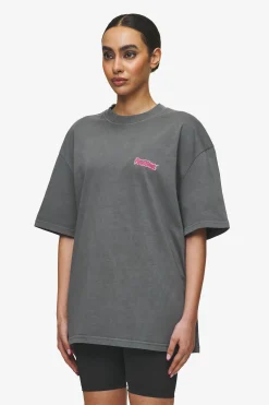 Pegador Tees|Barret Oversized Tee Vintage grey