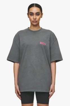 Pegador Tees|Barret Oversized Tee Vintage grey