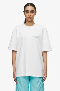 Pegador Tees|Barret Oversized Tee White