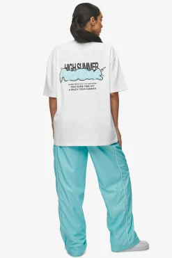 Pegador Tees|Barret Oversized Tee White
