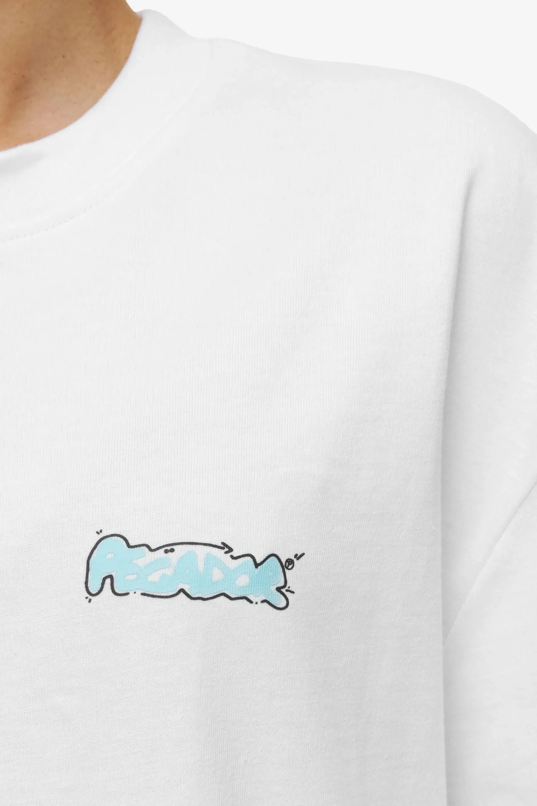 Pegador Tees|Barret Oversized Tee White