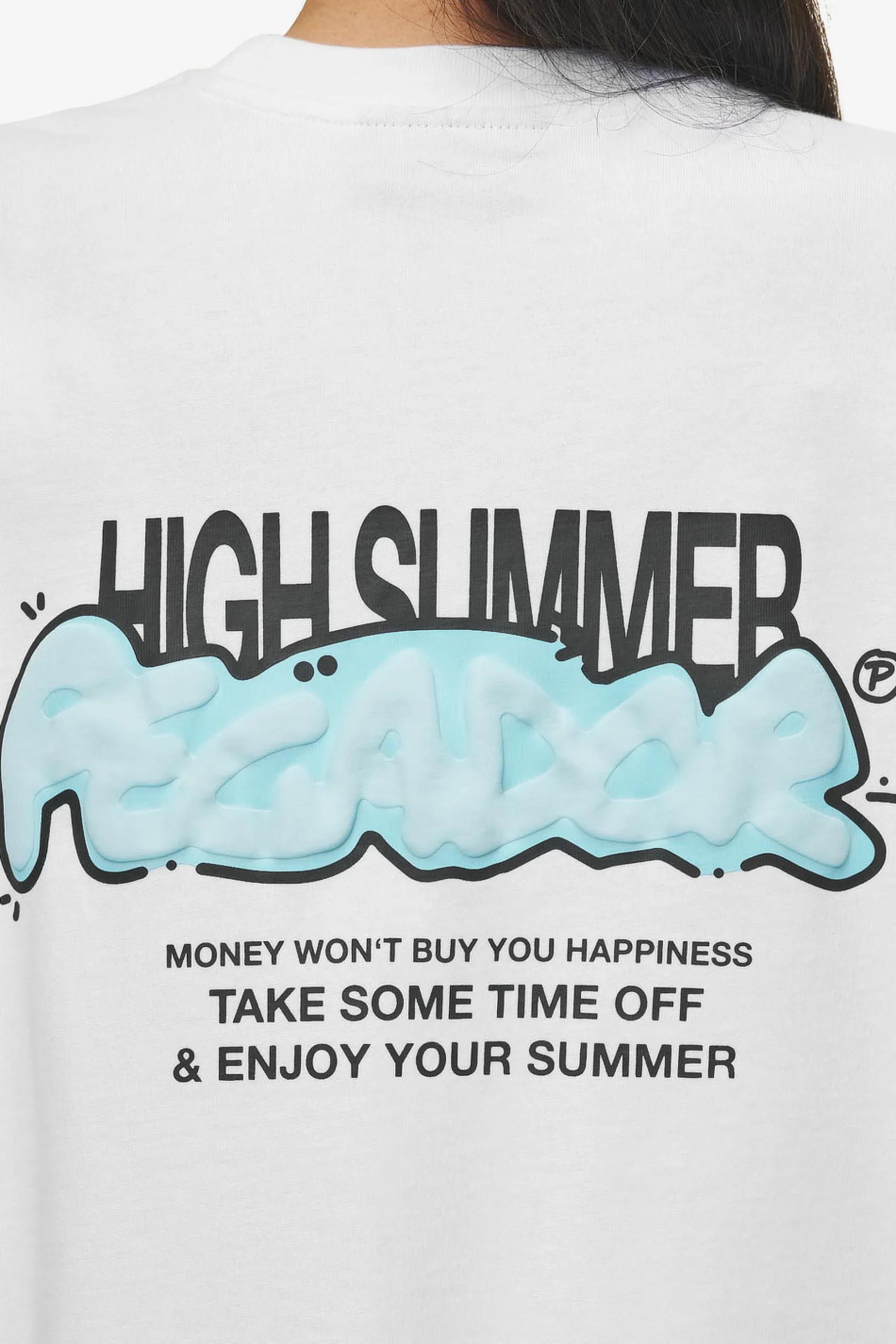 Pegador Tees|Barret Oversized Tee White