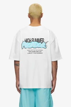 Pegador Tees|Barret Oversized Tee White
