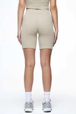Pegador Shorts|Barrie Rib Biker Shorts Vintage Washed Espresso