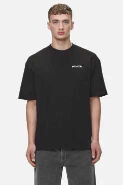 Pegador Tees|Bass Oversized Tee Washed Black