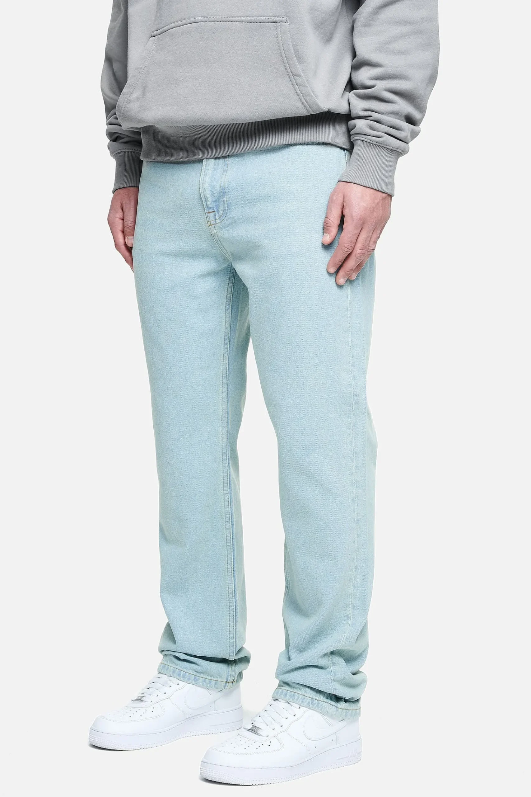 Pegador Jeans|Baures Straight Jeans Sand Washed Blue