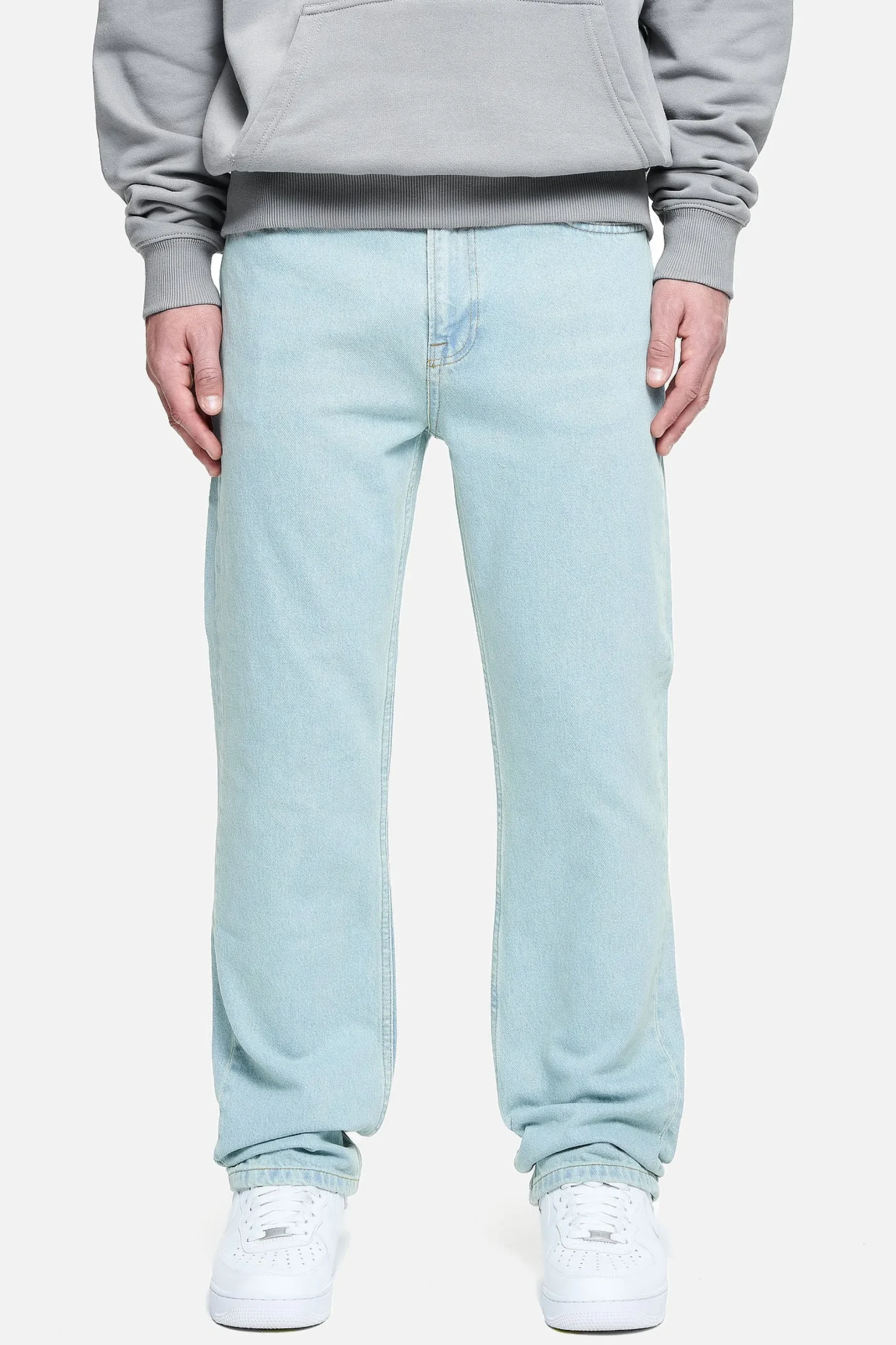 Pegador Jeans|Baures Straight Jeans Sand Washed Blue
