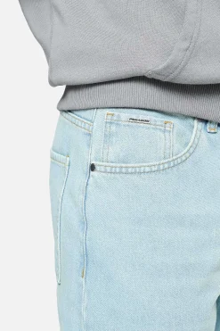 Pegador Jeans|Baures Straight Jeans Sand Washed Blue