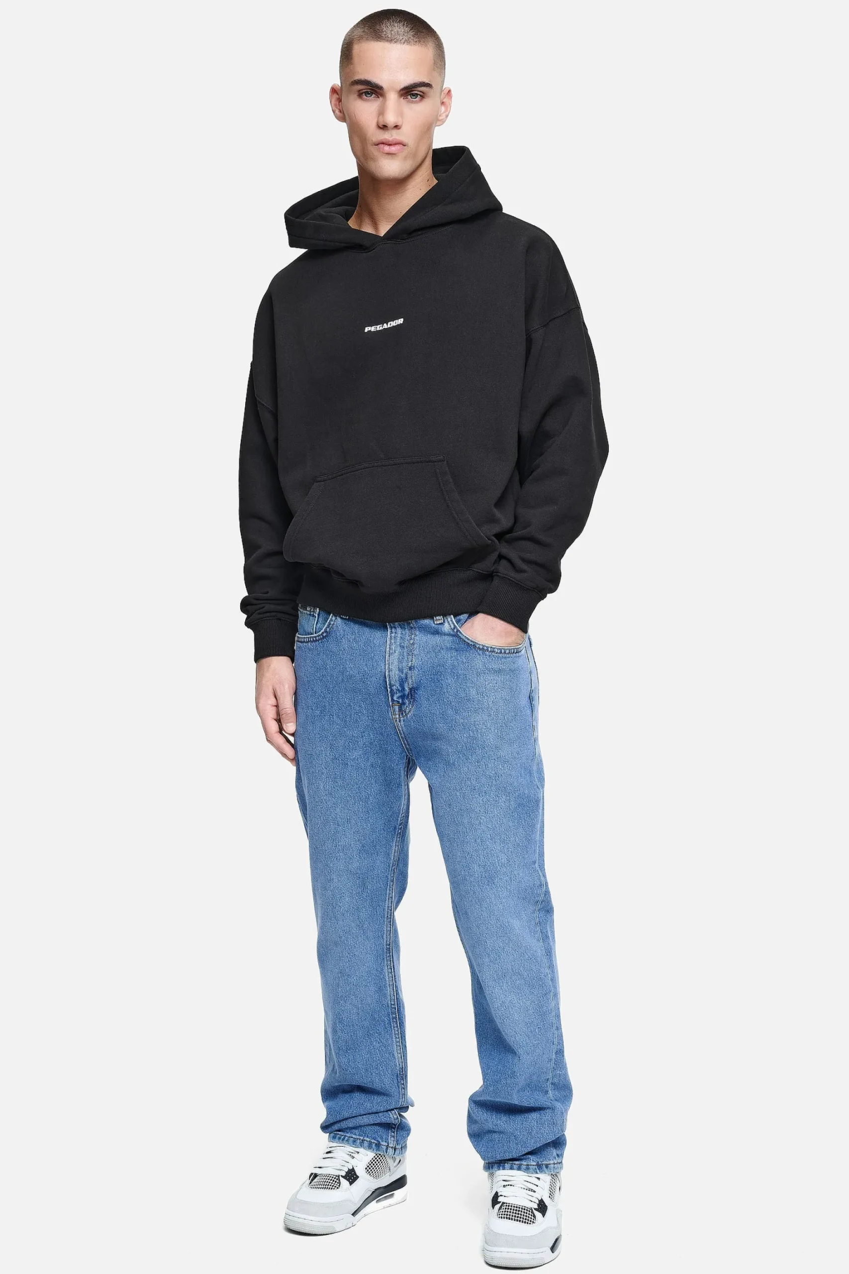 Pegador Jeans|Baures Straight Jeans Washed Blue