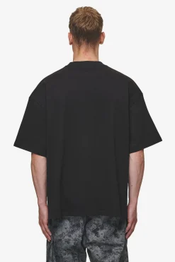 Pegador Tees|Baxter Boxy Tee Washed Black