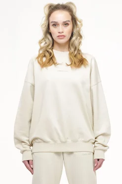 Pegador Sweaters|Bay Oversized Sweater Vintage Washed Angels Cream Gum
