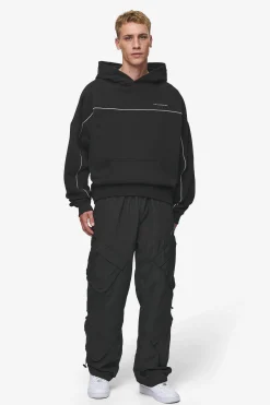 Pegador Hoodies|Beak Boxy Hoodie Washed Black