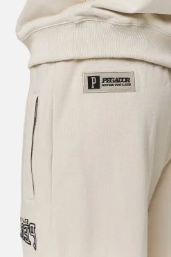 Pegador Pants & Joggers|Beech Baggy Sweat Pants Washed Desert Sand