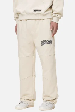Pegador Pants & Joggers|Beech Baggy Sweat Pants Washed Desert Sand