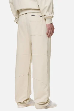 Pegador Pants & Joggers|Beech Baggy Sweat Pants Washed Desert Sand