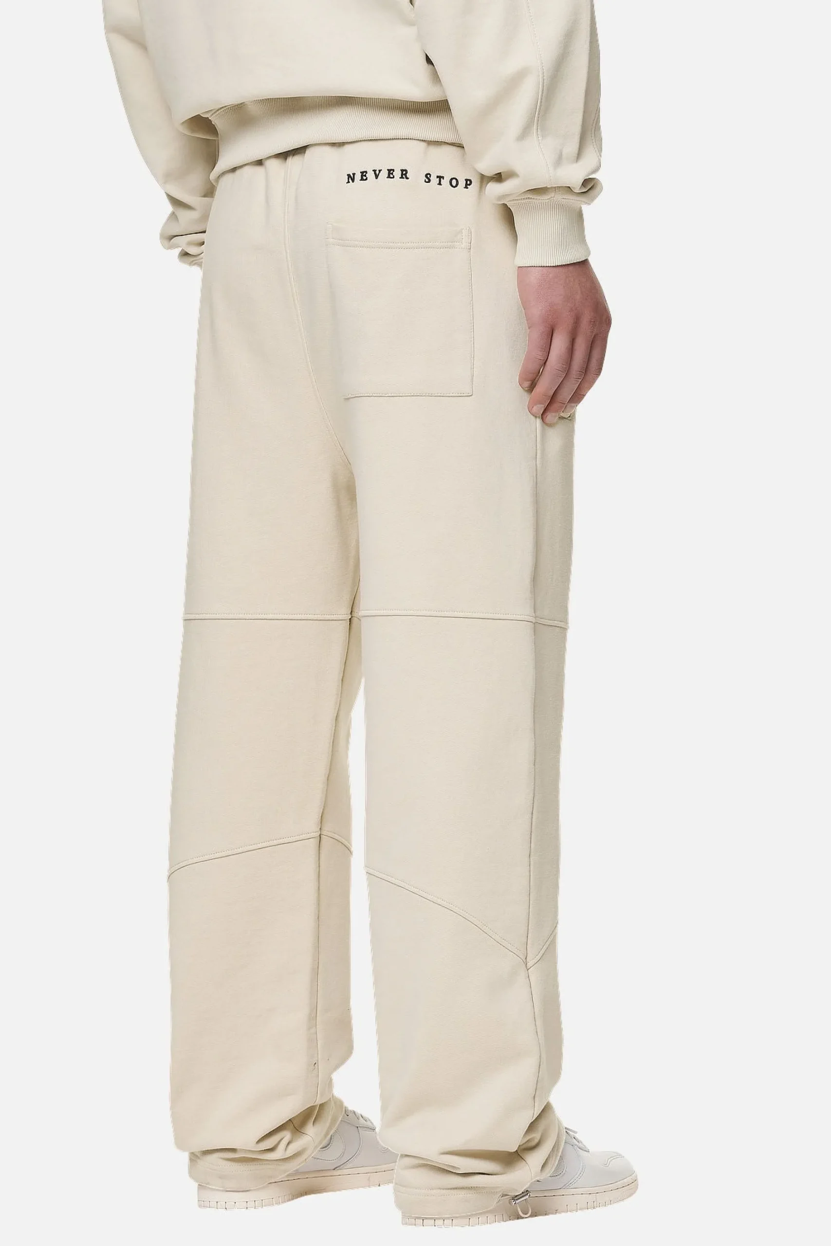 Pegador Pants & Joggers|Beech Baggy Sweat Pants Washed Desert Sand