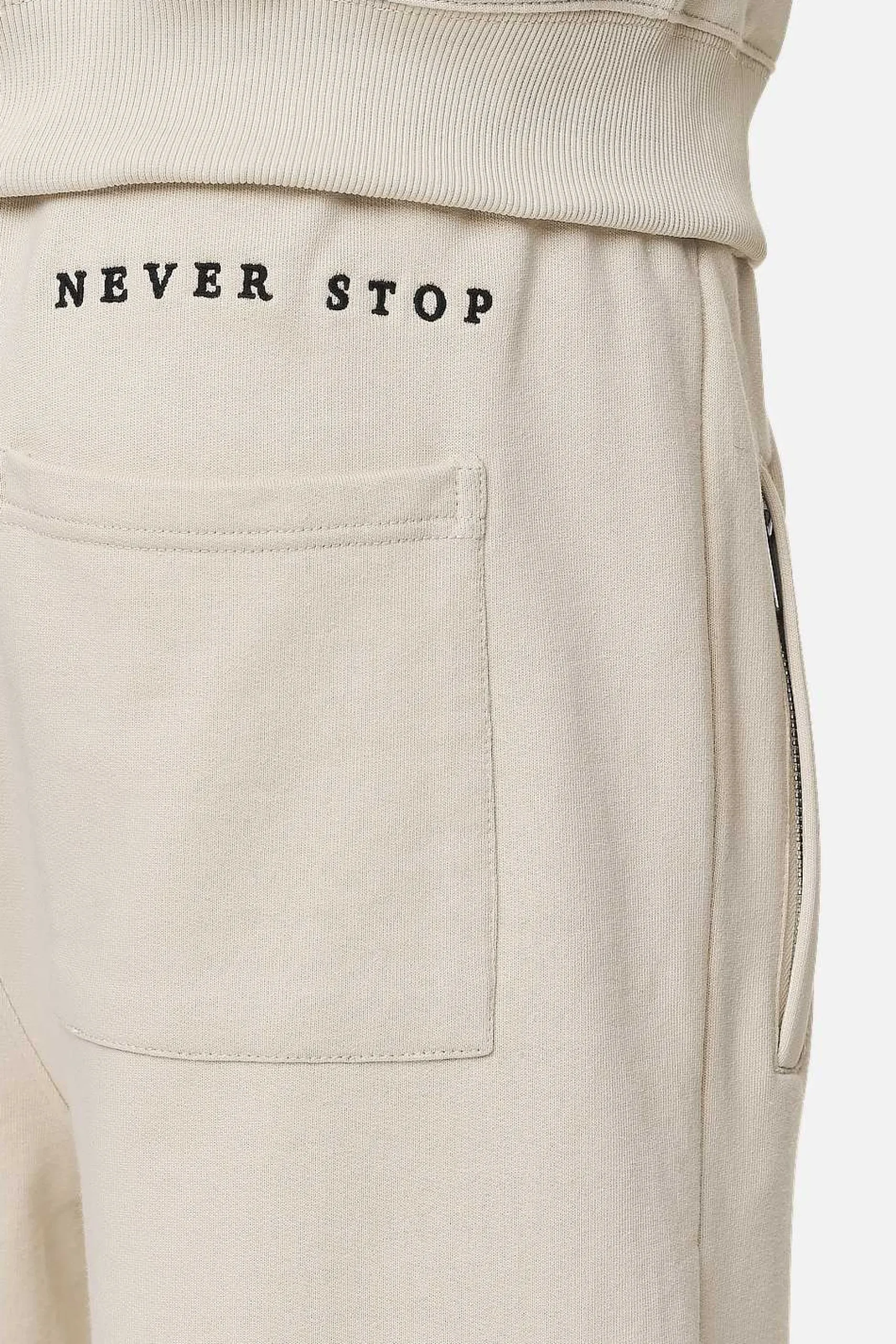 Pegador Pants & Joggers|Beech Baggy Sweat Pants Washed Desert Sand