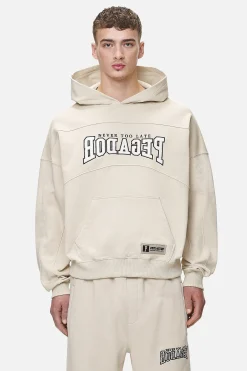 Pegador Hoodies|Beech Terry Boxy Hoodie Washed Desert Sand