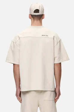Pegador Tees|Beech Terry Boxy Tee Washed Desert Sand