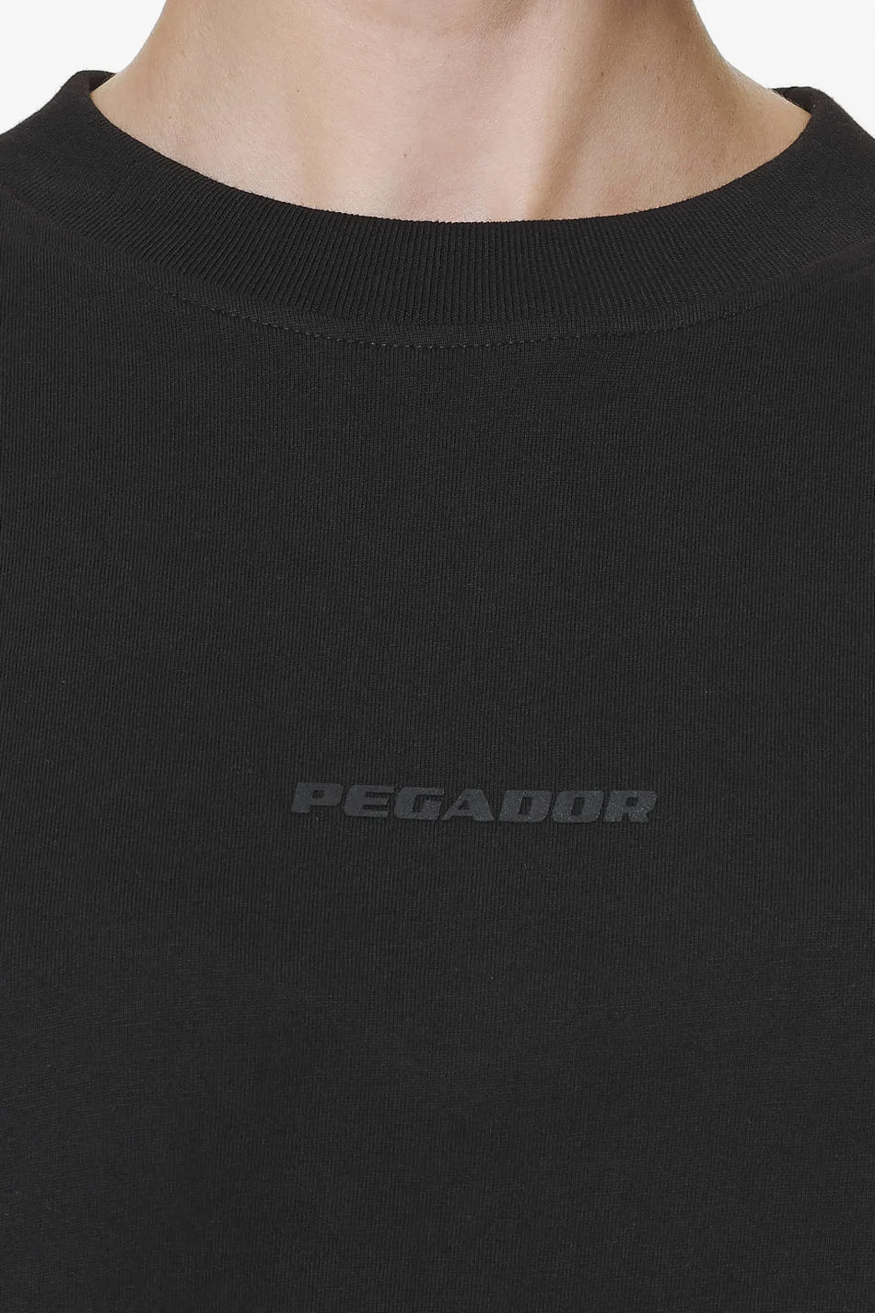 Pegador Tees|Bel Air Heavy Oversized Tee Black Gum