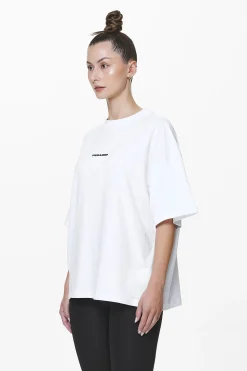 Pegador Tees|Bel Air Heavy Oversized Tee White Gum