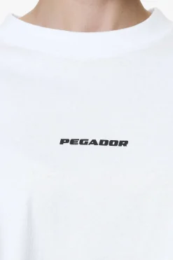 Pegador Tees|Bel Air Heavy Oversized Tee White Gum