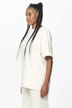 Pegador Tees|Bel Air Heavy Oversized Tee Washed Salty Cream Gum