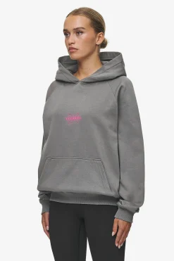 Pegador Hoodies|Belly Oversized Hoodie Washed Deep Grey