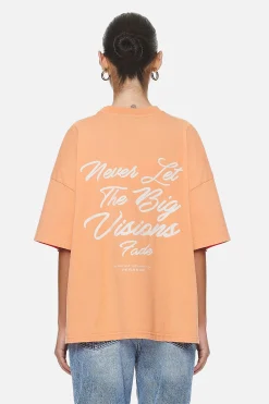 Pegador Tees|Berri Heavy Oversized Tee Washed Apricot