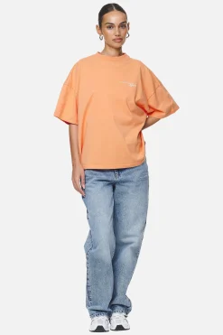 Pegador Tees|Berri Heavy Oversized Tee Washed Apricot