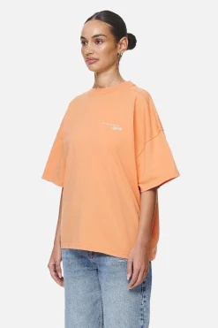 Pegador Tees|Berri Heavy Oversized Tee Washed Apricot
