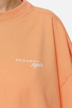 Pegador Tees|Berri Heavy Oversized Tee Washed Apricot